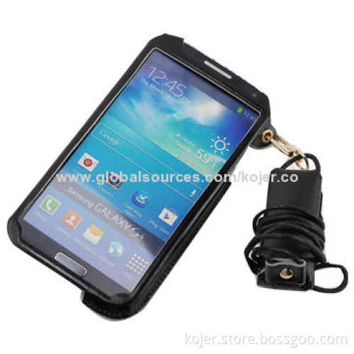Mobile Phone Pouch for Samsung Galaxy S4, Lanyard, OEM Orders Welcomed